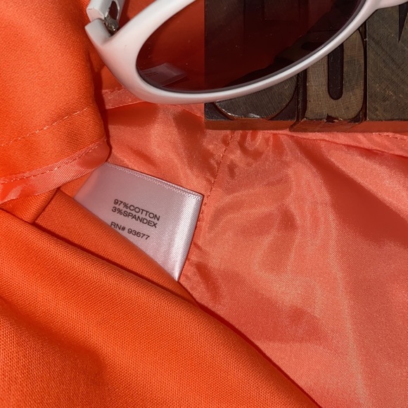 🆕MARILYN MONROE Girly Pin Up Nautical⚓️ Shorts in Chinese Coral - Picture 8 of 8